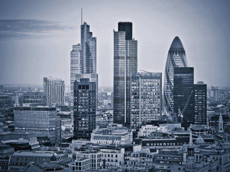 Fototapeta Londoner Gebäude