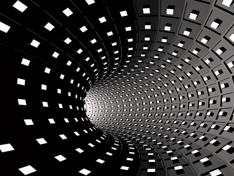 Fototapeta Abstrakter Tunnel