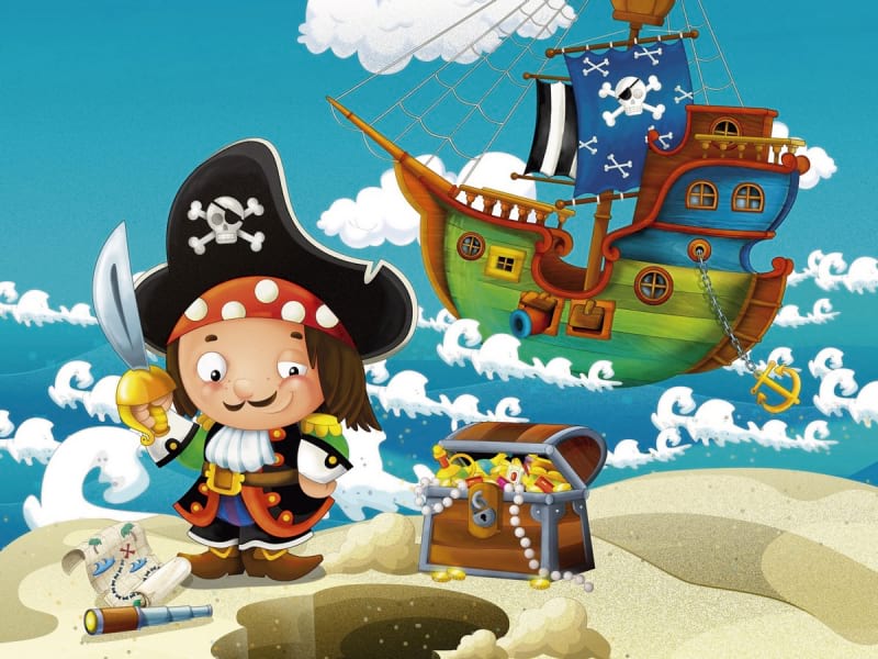 Fototapeta Piraten