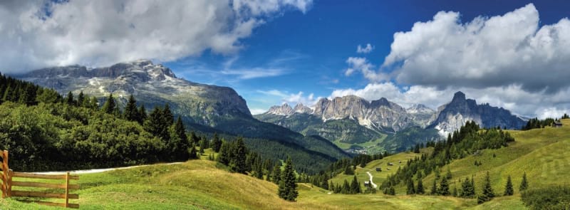 Fototapeta Sommerberge