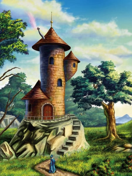 Fototapeta Turm des Zauberers
