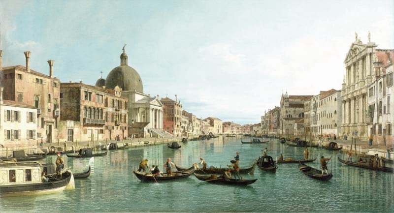 Fototapeta Canal Grande, Canaletto