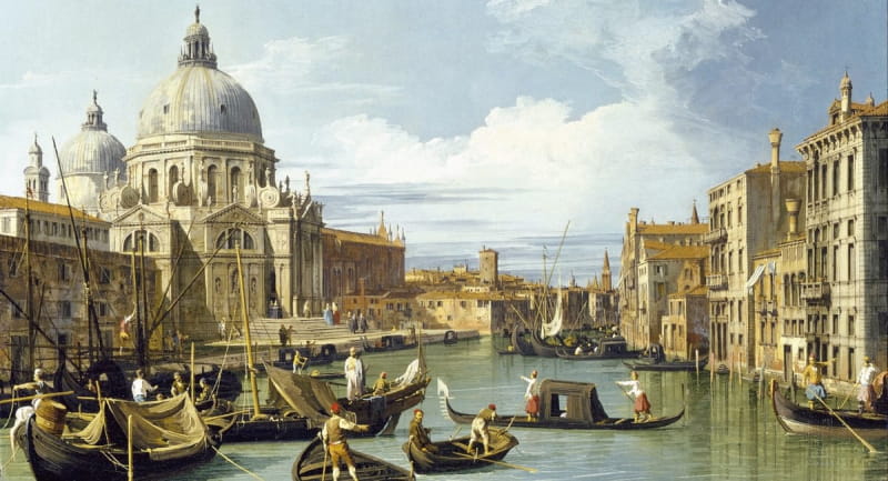 Fototapeta Mit Blick auf Venedig