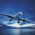 Miniatura fototapety Flugzeug in der Luft