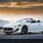 Miniatura fototapety Weißes Maserati-Cabrio