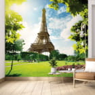 Miniatura fototapety Pariser Eiffelturm we wnętrzu przedpokoju