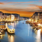 Miniatura fototapety Abendstadt Venedig