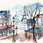 Miniatura fototapety Schönes Paris