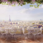 Miniatura fototapety Terrasse in Paris