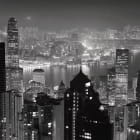 Miniatura fototapety Megapolis bei Nacht