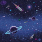 Miniatura fototapety Galaxienraum