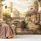 Miniatura fototapety Straße in Venedig we wnętrzu sypialni