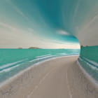 Miniatura fototapety Meerestunnel