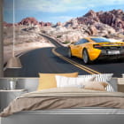 Miniatura fototapety McLaren we wnętrzu pokoju nastolatka