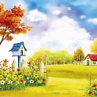 Miniatura fototapety Fabelhafte Herbstnatur