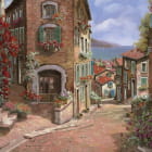Miniatura fototapety Malerische Blumenstraße