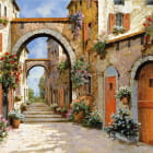 Miniatura fototapety Italienische Straße