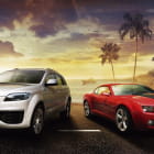 Miniatura fototapety Audi und Chevrolet