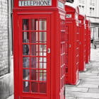 Miniatura fototapety Londoner Festnetzanschluss