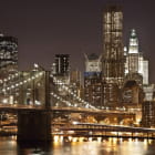 Miniatura fototapety Nacht Manhattan New York