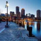 Miniatura fototapety Uferpromenade in Boston