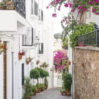 Miniatura fototapety Ruhige Straße in Spanien