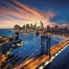 Miniatura fototapety Brücken von New York
