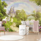 Miniatura fototapety Märchenschloss we wnętrzu pokoju dziecka