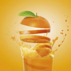 Miniatura fototapety Orangensaft