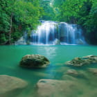 Miniatura fototapety Wasserfall im Park
