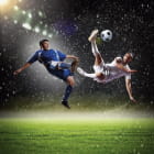 Miniatura fototapety Zwei Fußballspieler