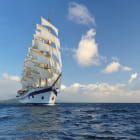 Miniatura fototapety Großes weißes Schiff