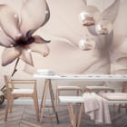 Miniatura fototapety Magnoliengrafiken we wnętrzu kuchni