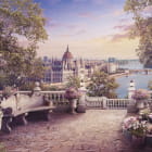 Miniatura fototapety Panorama von Budapest