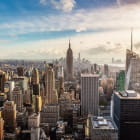 Miniatura fototapety Sonniger Tag in Manhattan