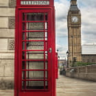 Miniatura fototapety Red Box in London