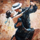 Miniatura fototapety Tango-Malerei