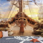 Miniatura fototapety Schiff auf See we wnętrzu pokoju dziecka