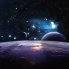 Miniatura fototapety Oberfläche des Planeten