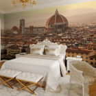 Miniatura fototapety Kathedrale in Florenz we wnętrzu sypialni