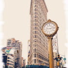 Miniatura fototapety Straßen von New York