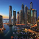Miniatura fototapety Wolkenkratzer, Dubai