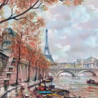 Miniatura fototapety Malerisches Paris