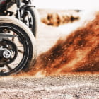 Miniatura fototapety  Motorradrad