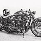 Miniatura fototapety Kraftvolles Motorrad