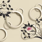 Miniatura fototapety Ringe und Rosen