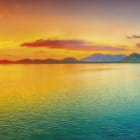 Miniatura fototapety Sonnenaufgang am Meer