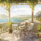 Miniatura fototapety Panoramaterrasse in Italien