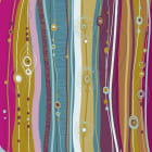 Miniatura fototapety Mehrfarbiger Wasserfall
