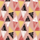 Miniatura fototapety Diamanten auf rosa Hintergrund